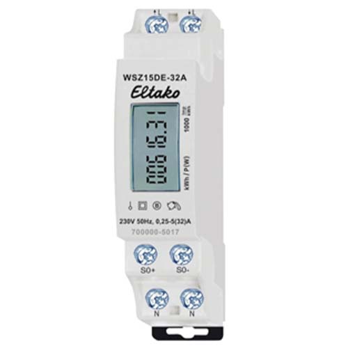 Contador monofásico WSZ15DE-32A no calibrado Contador monofásico WSZ15DE-32A no calibrado